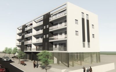 16 dúplex V.P.A.16 dúplex V.P.A. en el Área Residencial de Roces, Gijón (Asturias)