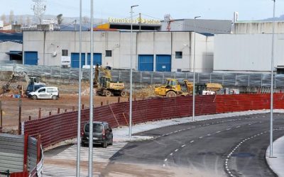 Centro logístico de Amazon en Siero (Asturias).