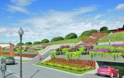 Aparcamiento subterráneo en Cimadevilla.