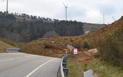 Estabilización del talud N-634, P.K. 460, Porciles (Salas)