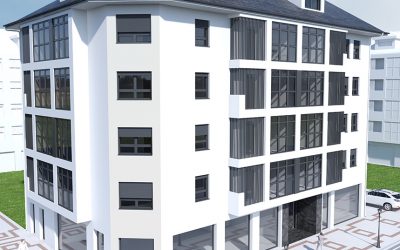 Edificio Las Redes (18 viviendas en Navia).