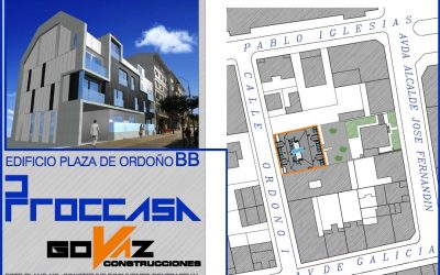 Edificio Ordoño, en Piedras Blancas (Castrillón).