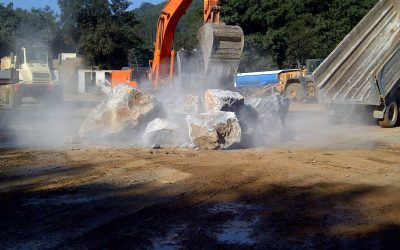 Marcado CE en áridos para construcción.