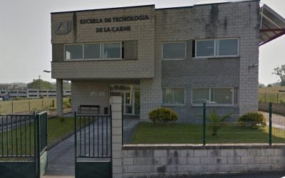 Obras de ampliación de la Escuela de la Carne de Noreña.