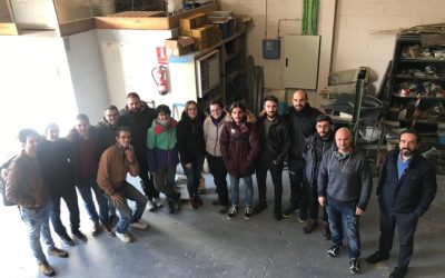 Visita alumnos Máster en Recursos Geológicos e Ingeniería Geológica (Universidad de Oviedo)