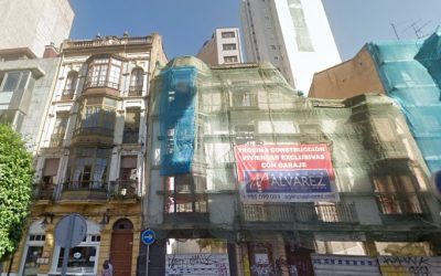 Hotel en barrio El Carmen (Gijón).