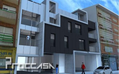 Edificio Ordoño Fase II, en Piedras Blancas (Castrillón)