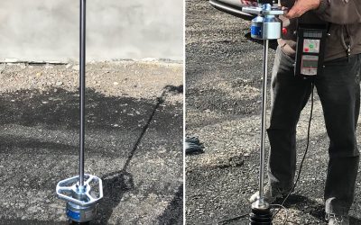 Carga vertical de suelos mediante placa dinámica (UNE 103807-2:2008)