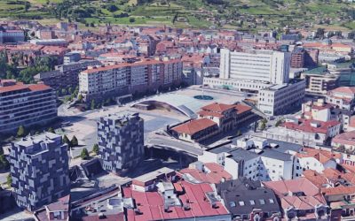 Impermeabilización y urbanización de la Plaza de los Ferroviarios (Oviedo).