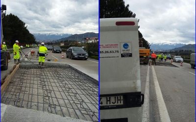 Obras en la autopista “Y”