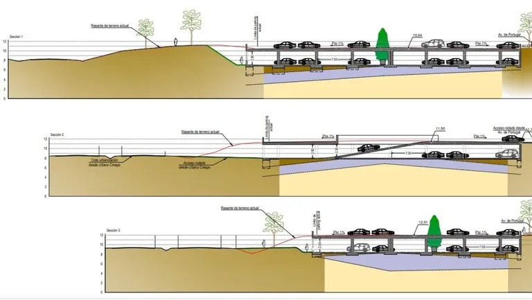 Aparcamiento disuasorio de la avenida de Portugal (Gijón, Asturias)