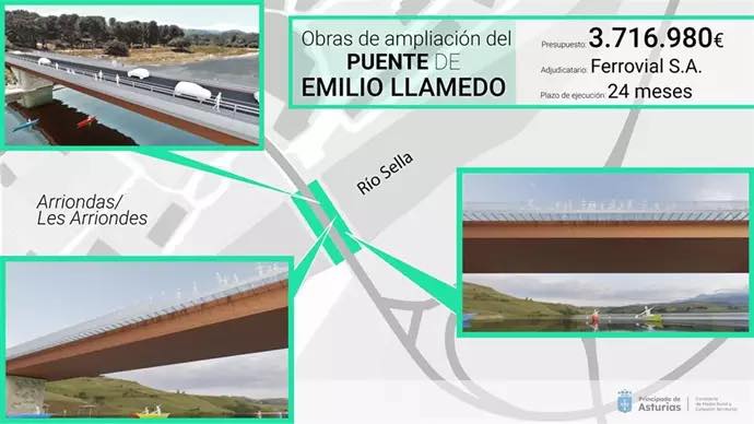 Ampliación y renovación del puente Emilio Llamedo